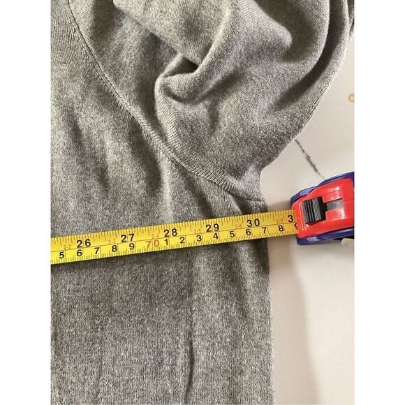 Polo Ralph Lauren V-Neck Sweater Pullover Sz 4XB Pima Cotton Gray - Picture 6 of 8